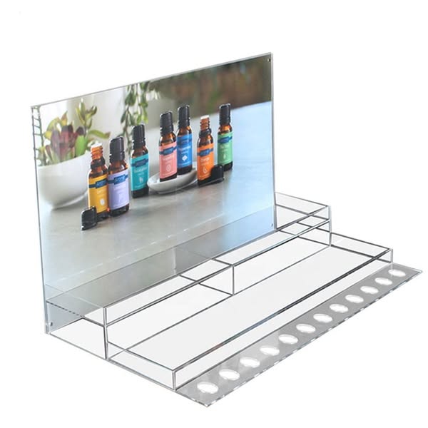 Countertop acrylic display stand