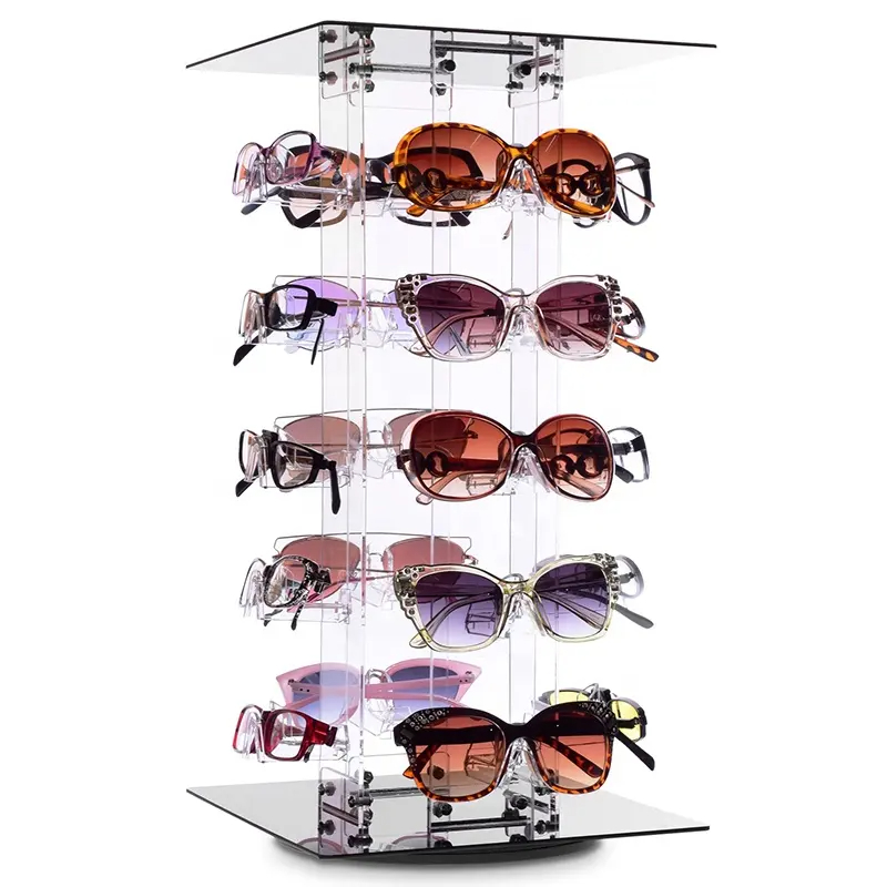 Frames Countertop Acrylic Eyewear Display Rack Stand